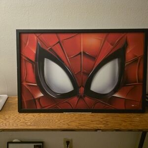 Marvel Red and Black Spider-Man Wall Art